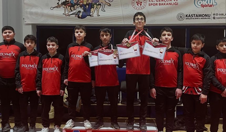 Kastamonu’da Yıldız Erkekler Bilek Güreşi İl Finalleri tamamlandı