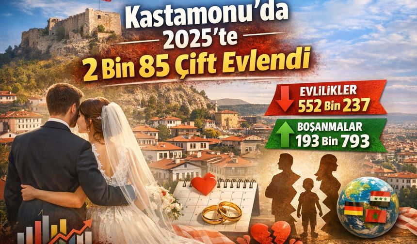 Kastamonu’da aşk kan kaybediyor