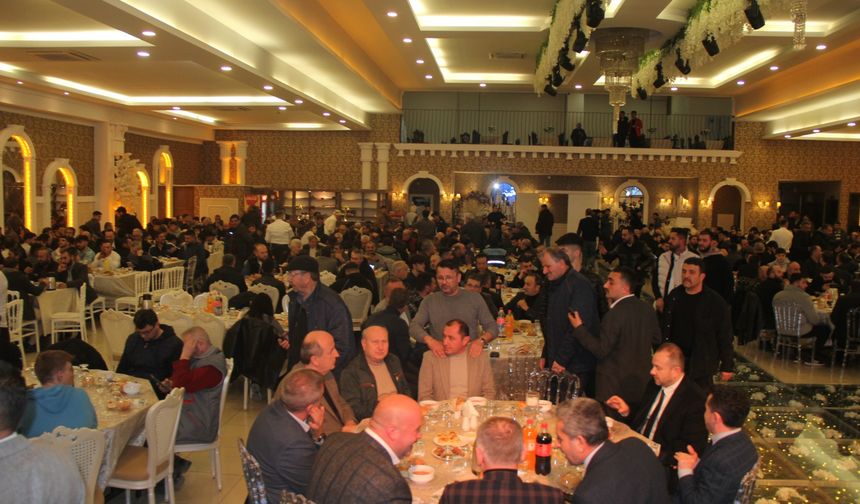 Sanayi esnafı aynı sofrada buluştu