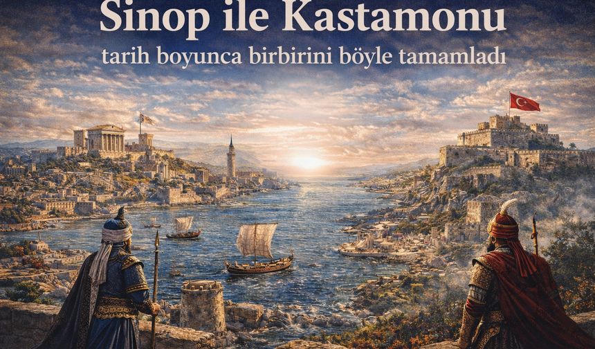 Sinop ile Kastamonu tarih boyunca birbirini böyle tamamladı