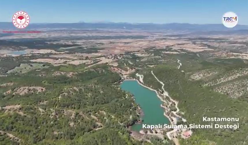 1500 dönüm arazi, suya kavuştu