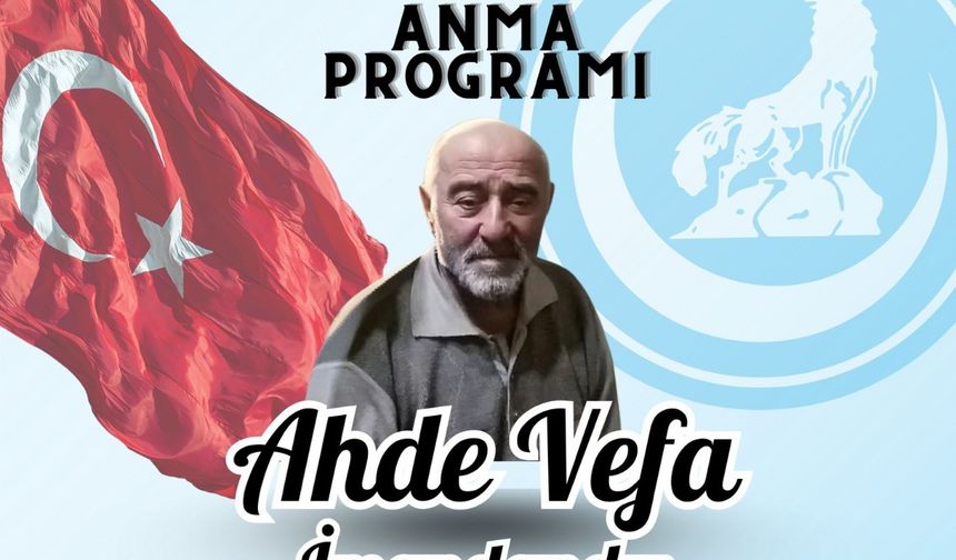 Ülkü Ocakları’ndan vefa buluşması daveti