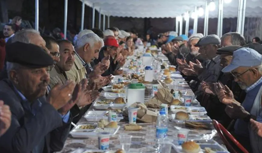 Kastamonu Vakıflar Bölge Müdürlüğü iftar noktaları belli oldu