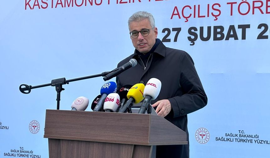 Bakan Memişoğlu: “Kastamonu sağlıkta örnek şehir olacak”