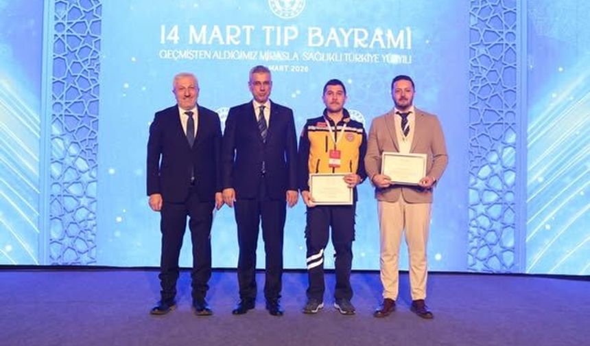 14 Mart Tıp Bayramı'nda yılın doktoru İnebolu’dan