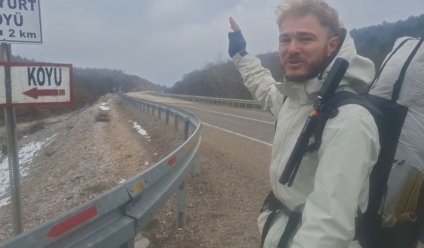 Almanya’dan yürüyen Mostanno Kastamonu’ya ulaştı