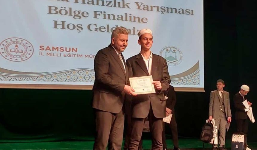 Kastamonu Genç Sadâ Hafızlık Yarışması’nda zirvenin sahibi oldu