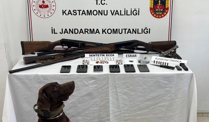 Kastamonu’da suç ağına darbe: 12 gözaltı, 3 tutuklama