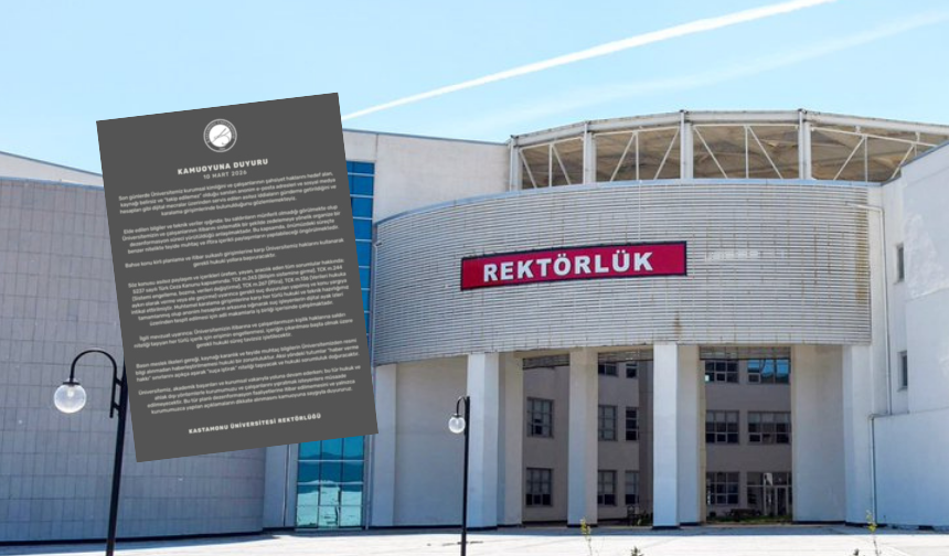 Kastamonu Üniversitesi’nden iddialara yanıt