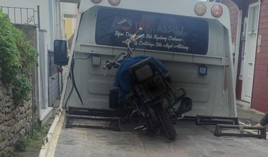 Motosiklet sürücüsüne 180 bin TL ceza!