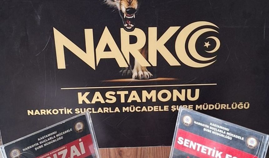 Kastamonu’da bonzai ve hap ele geçirildi