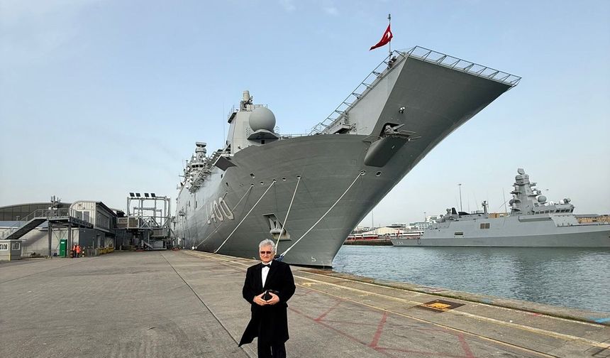 TCG Anadolu İngiltere’de Kastamonu gururunu hatırlattı