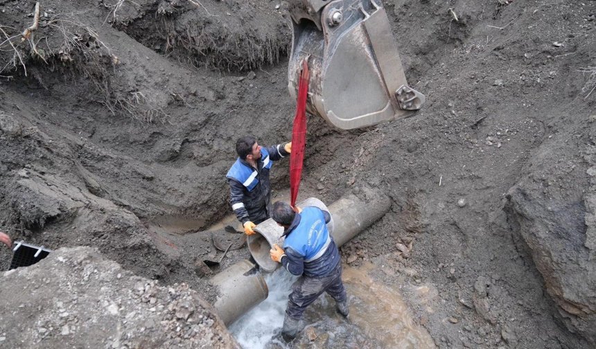 Kastamonu ana isale hattındaki arıza giderildi