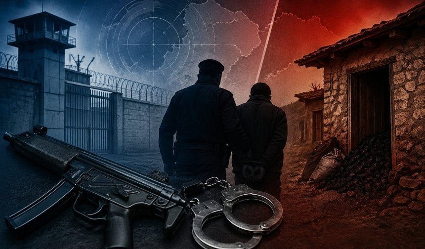 Çorum'da cezaevinden çalınan silah Kastamonu'da bulundu