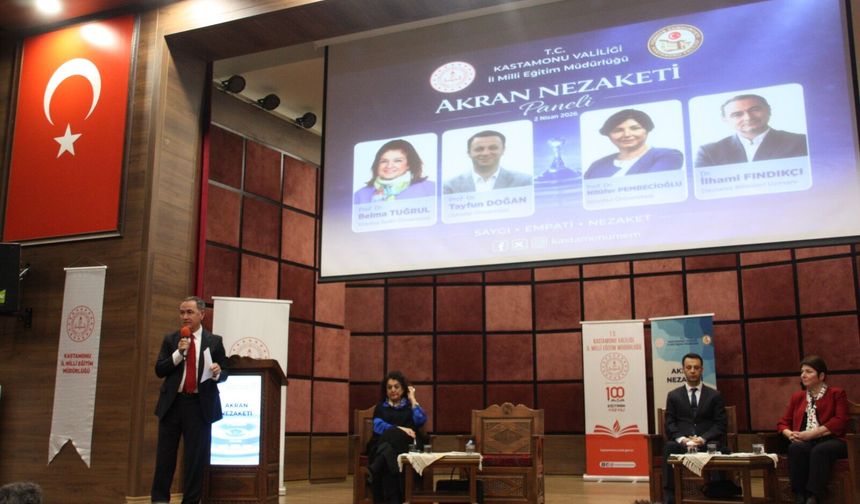 Akran zorbalığına karşı 'nezaket' konuşuldu