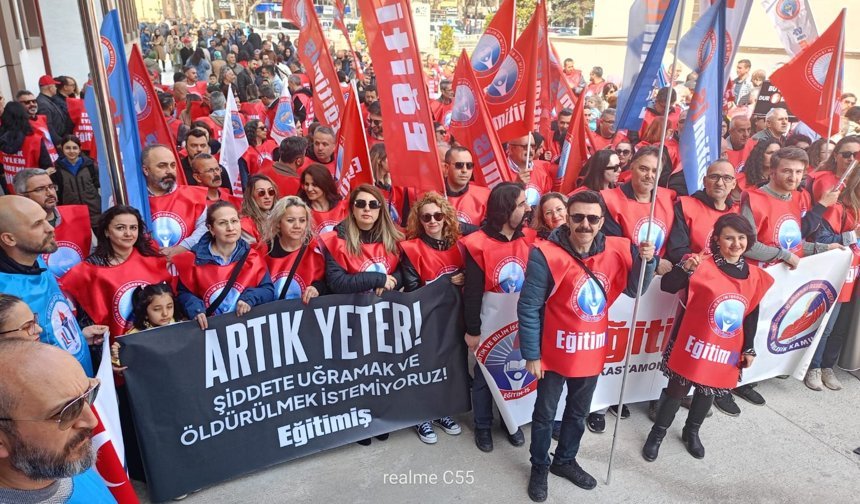 Kastamonu’da eğitim sendikalarından ortak ses