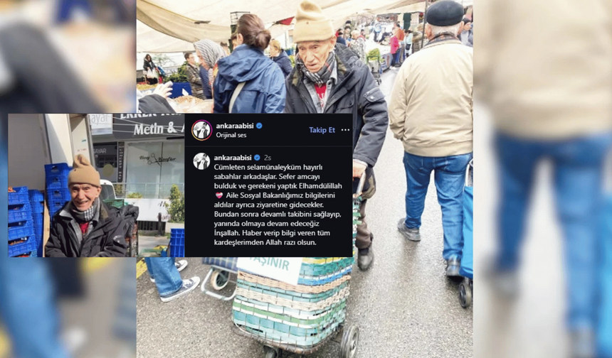 Kastamonulu Sefer amca için 'Ankara Abisi' seferber oldu