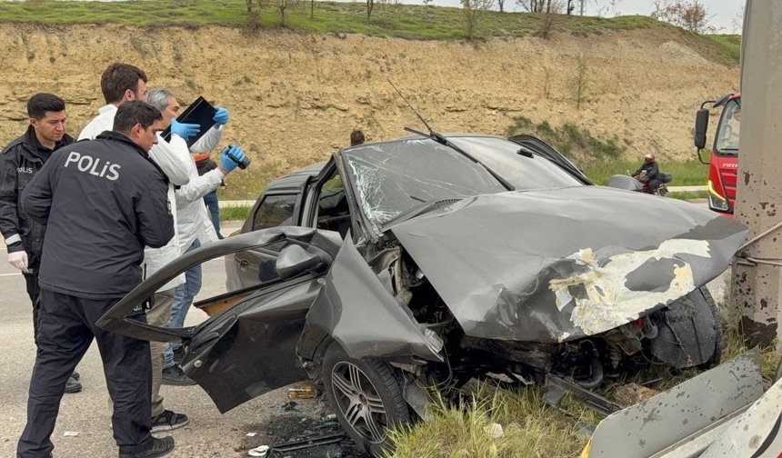 Kastamonu yolunda feci kaza: 1 ölü, 3 yaralı