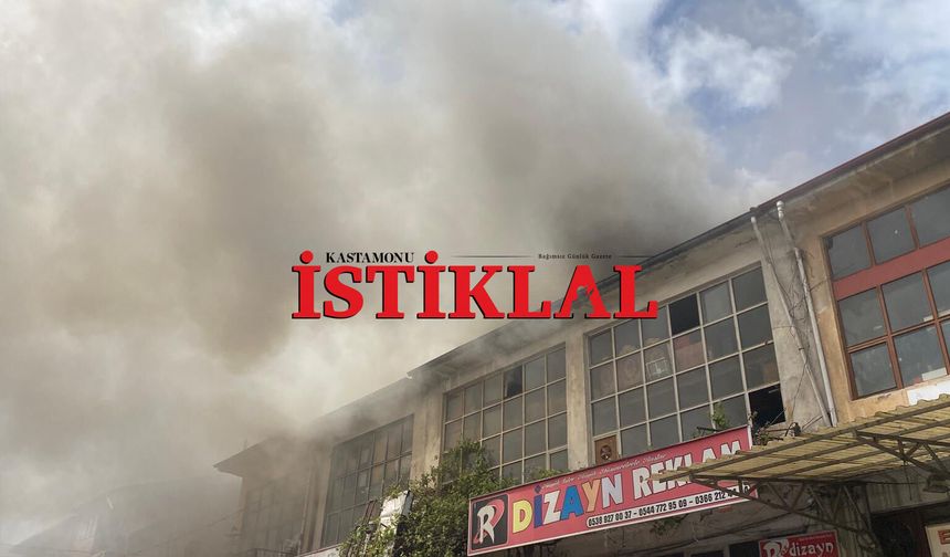 SON DAKİKA: Eski Sanayi’den dumanlar yükseldi