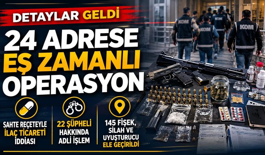 Kastamonu'daki sahte reçete operasyonunda detaylar belli oldu!