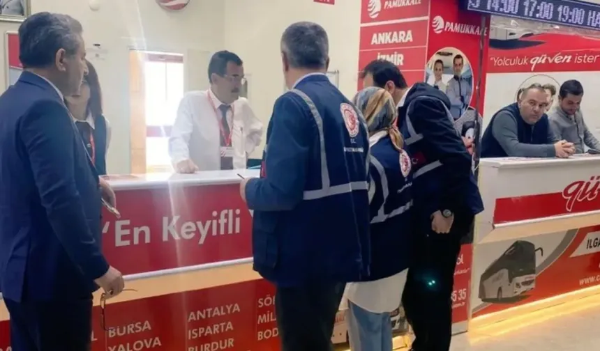 Kastamonu'da şehirlerarası bilet fiyatları mercek altına alındı
