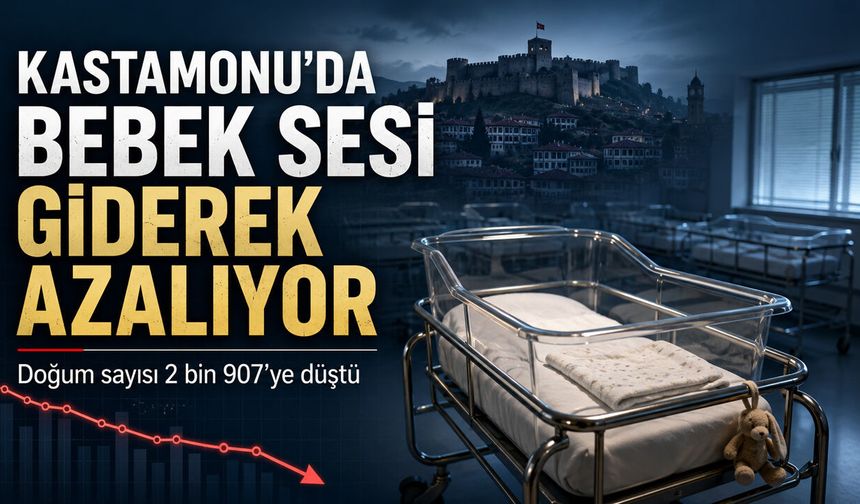 Kastamonu’da bebek sesi giderek azalıyor