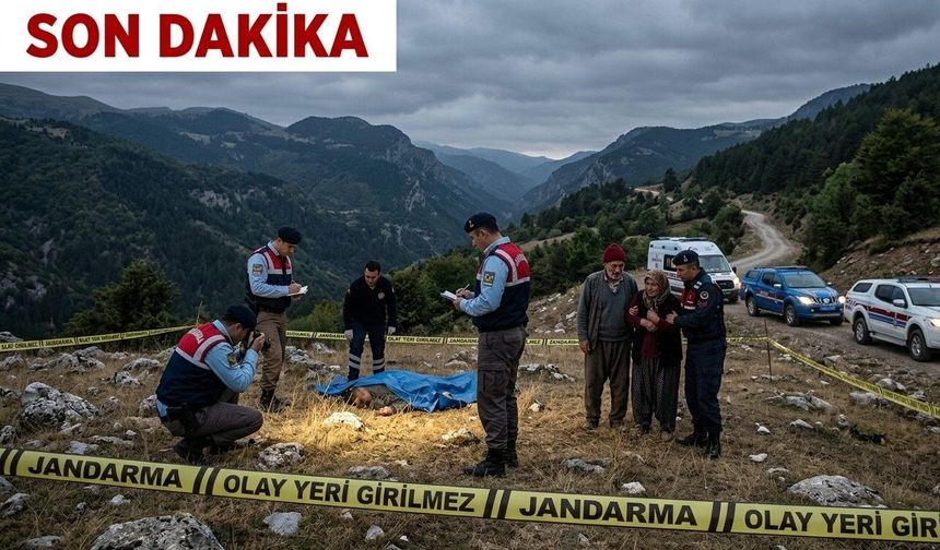 Kastamonu'da hayvan otlatmaya çıkan kişi ölü bulundu