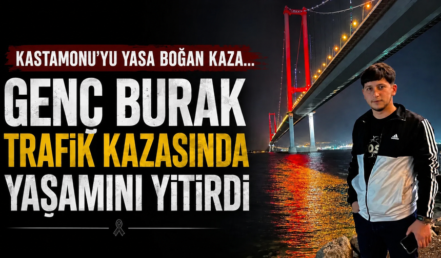 Kastamonulu genç kazada can verdi!
