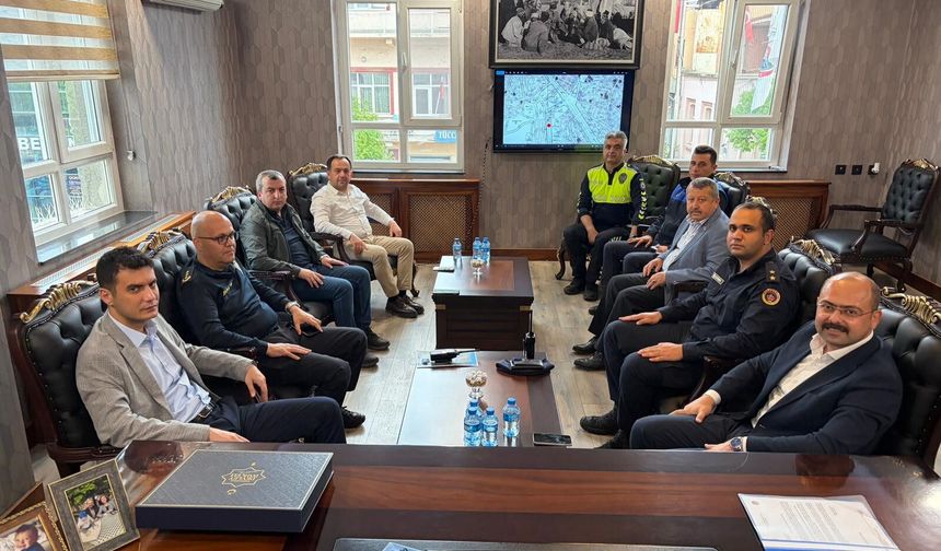 Tosya’da şehir içi trafik düzeni yeniden ele alındı