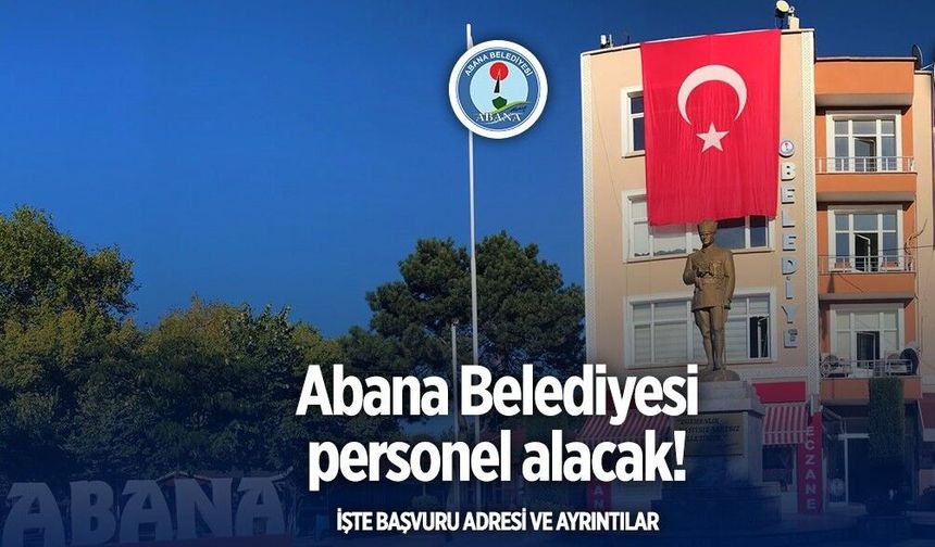 Kastamonu’da belediye şirketine işçi alacak!
