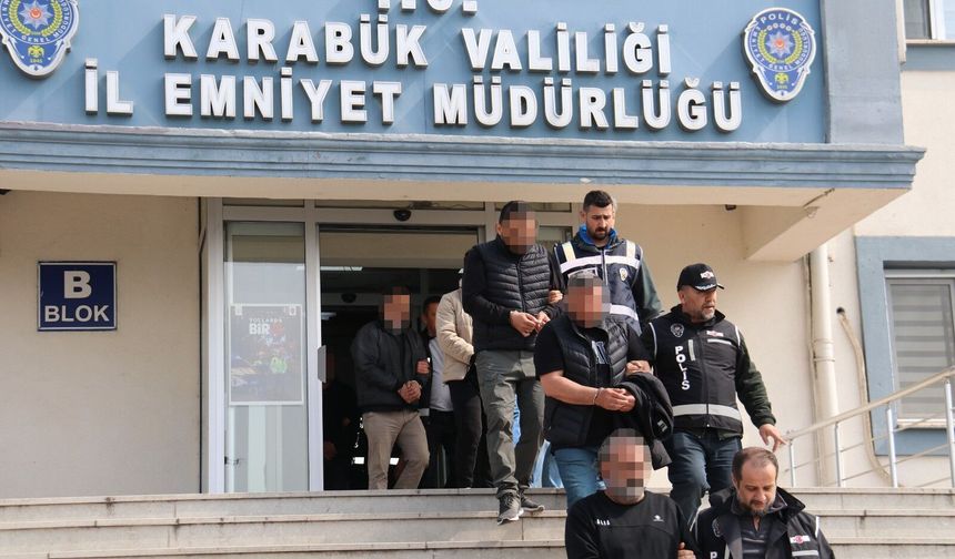 Karabük’ten Kastamonu’ya uzanan dosyada 7 tutuklama!