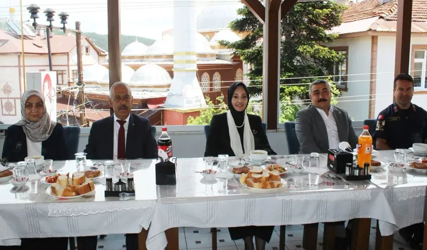 Ağlı Kaymakamı Büşra Çelebi ilçeye veda etti