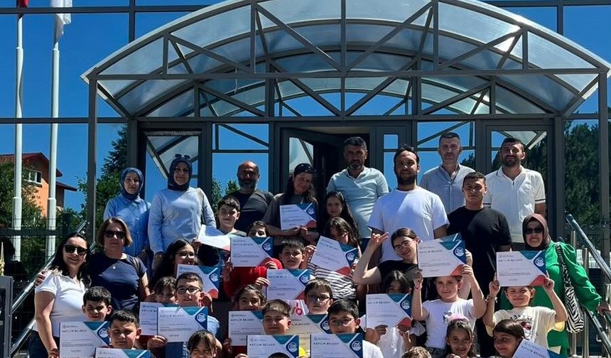Kastamonu'da çocuklar geleceğe kulaç attı