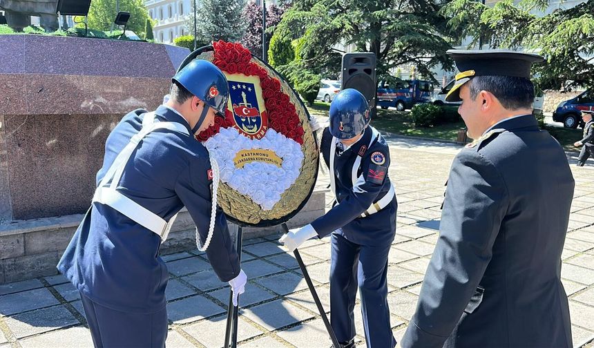 Jandarma’nın 187'nci yaşı Kastamonu’da törenle kutlandı