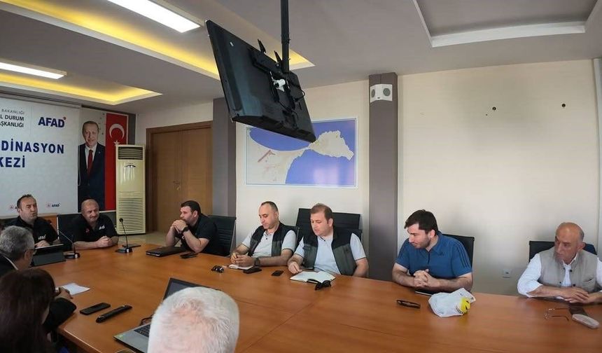 Kastamonu İl Müdürü, Sinop'ta kurumlara sunum yaptı