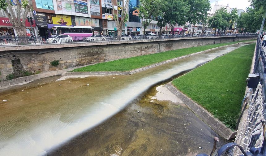 Kastamonu Karaçomak Deresi'nde tedirgin eden görüntü
