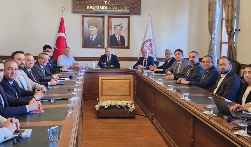 Kastamonu’da demiryolu yatırımı için kritik toplantı