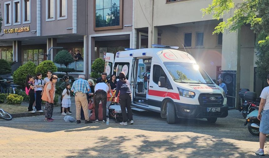 Cide'de sıcak hava hastanelik etti