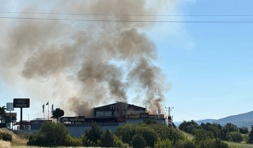 Kastamonu'da korkutan anlar: Tesis alev aldı!