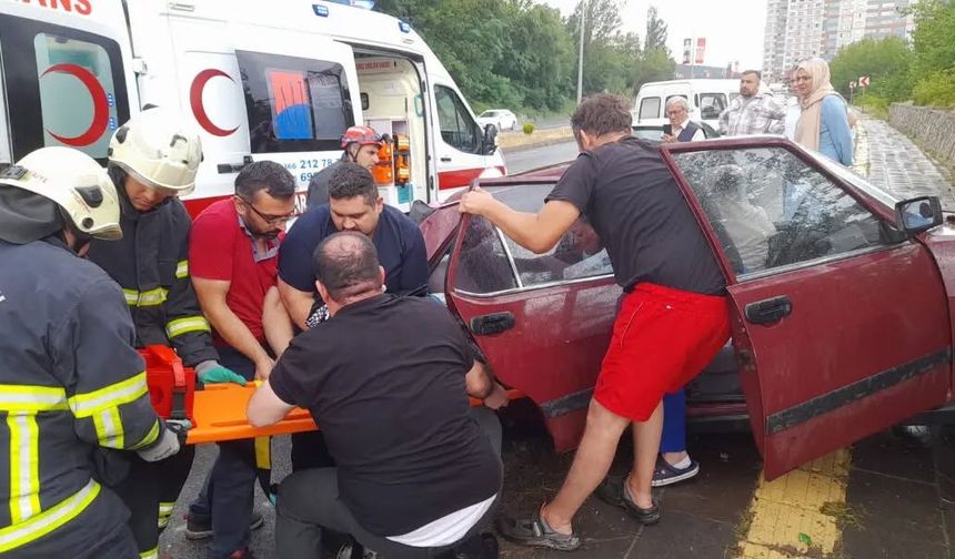 Kastamonu'da feci çarpışma: 2 yaralı
