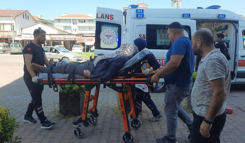 Cide'de fenalaşan yaşlı adam hastaneye gitmek istemedi