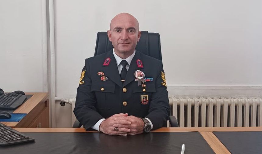 Araç’ta iz bırakan komutana veda