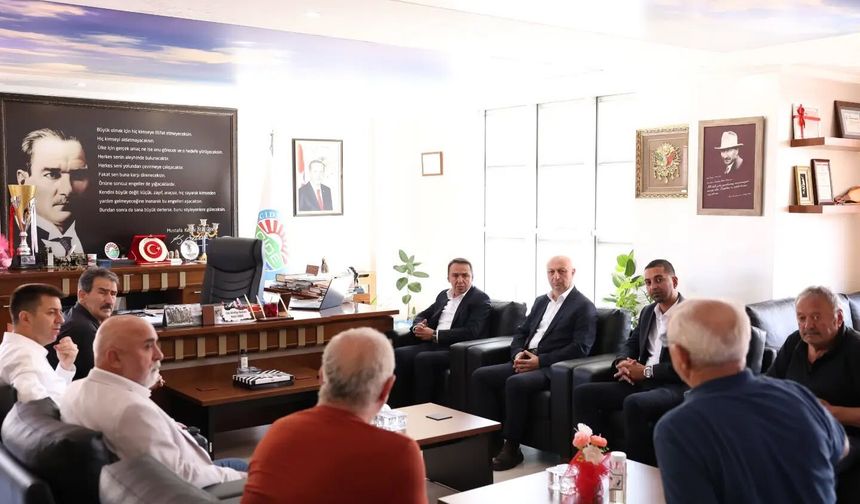 Başkan Baltacı’dan Cide’ye geçmiş olsun ziyareti