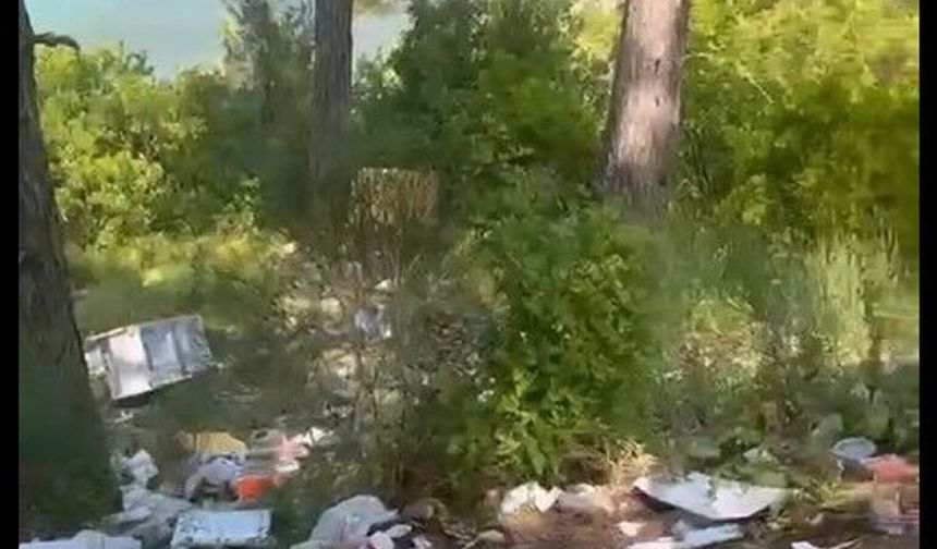 Kastamonu’da denize ulaşan çöpler için jandarma harekete geçti