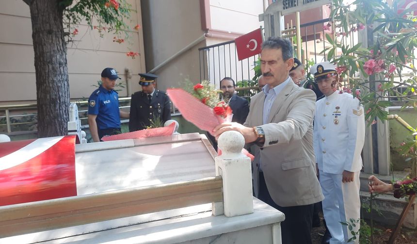 Cide’de 15 Temmuz kapsamında Şehitlik ziyareti gerçekleştirildi