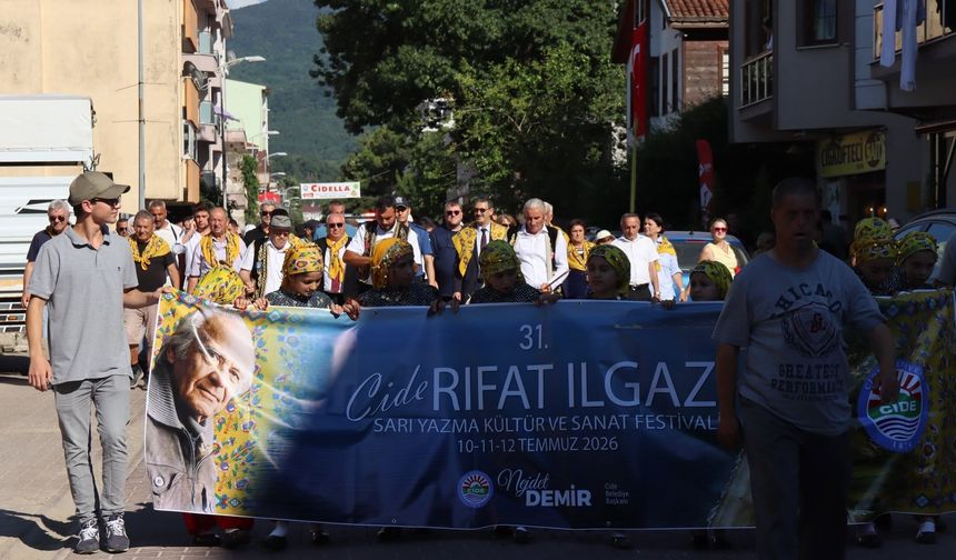 Cide’de Rıfat Ilgaz rüzgarı: Festival coşkusu başladı
