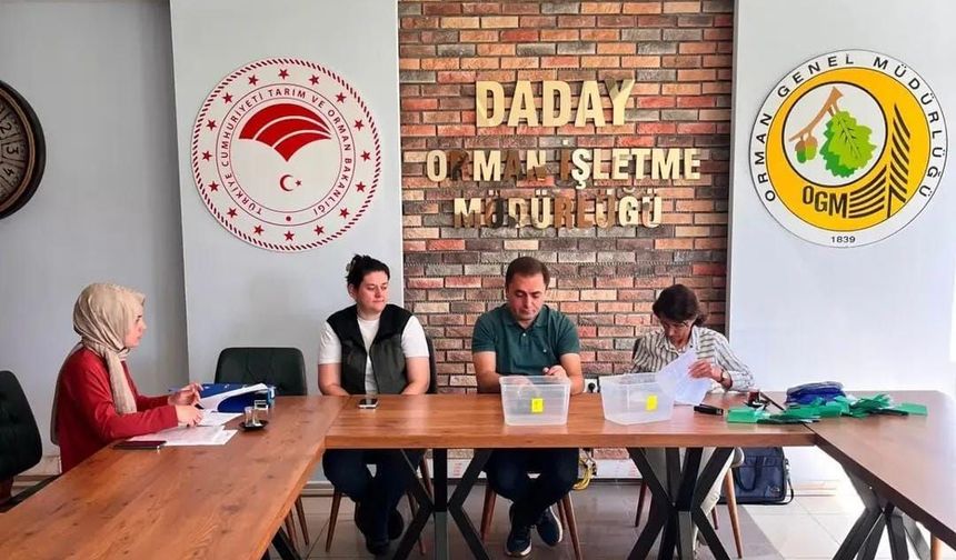 Daday’da 20 kişilik işçi alımı için kura çekildi