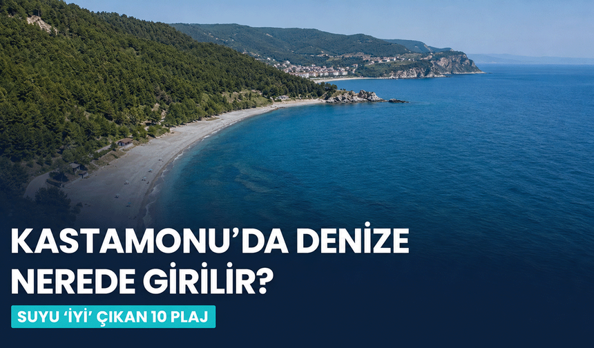 Kastamonu’da Denize Nerede Girilir? Suyu “İyi” Çıkan 10 Plaj