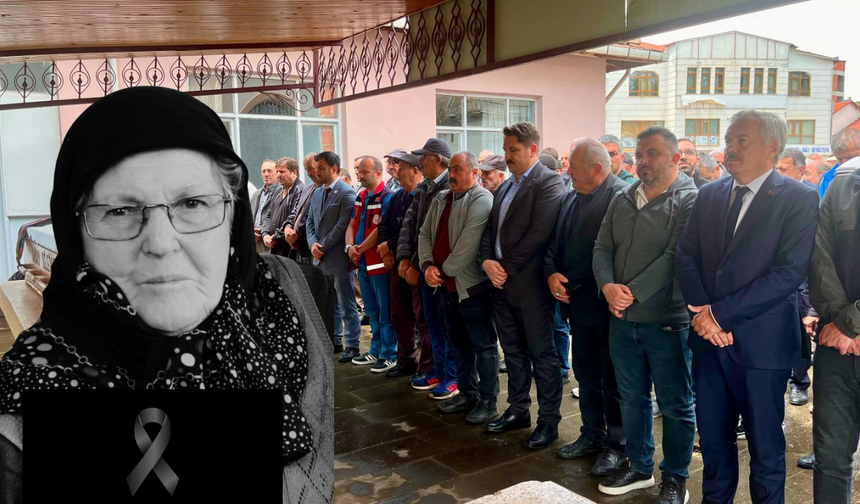 Kastamonulu Şehidin annesi son yolculuğuna uğurladı