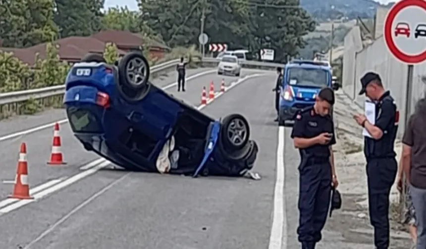 Kastamonu yolunda kaza: 4 kişi yaralandı